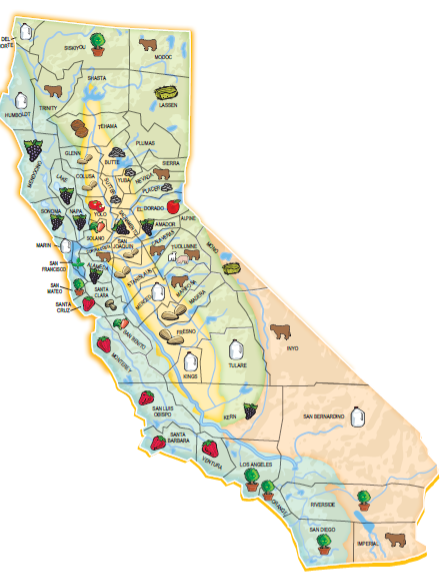 Unity Meals California Map